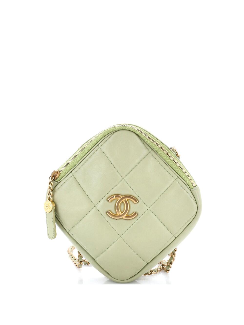 Chanel Diamond Chain Crossbody Bag #298125C24B